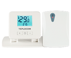 Термостат (терморегулятор) TEPLOCOM TS-2AA/3A-RF